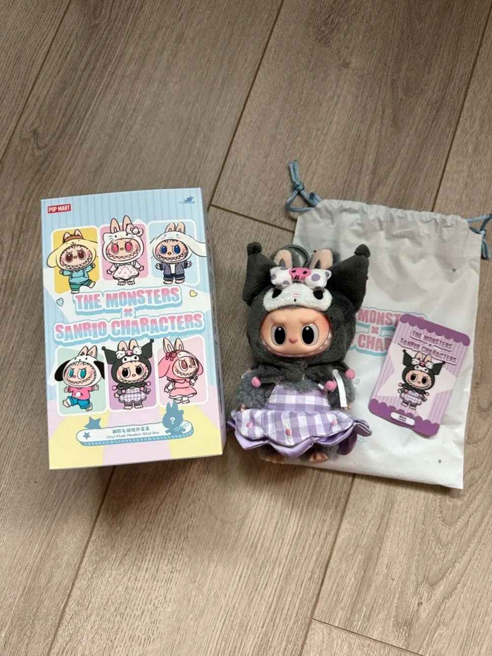 THE MONSTERS × Hello Kitty and Friends Series- Kuromi BRAND NEW - Picture 7 of 7